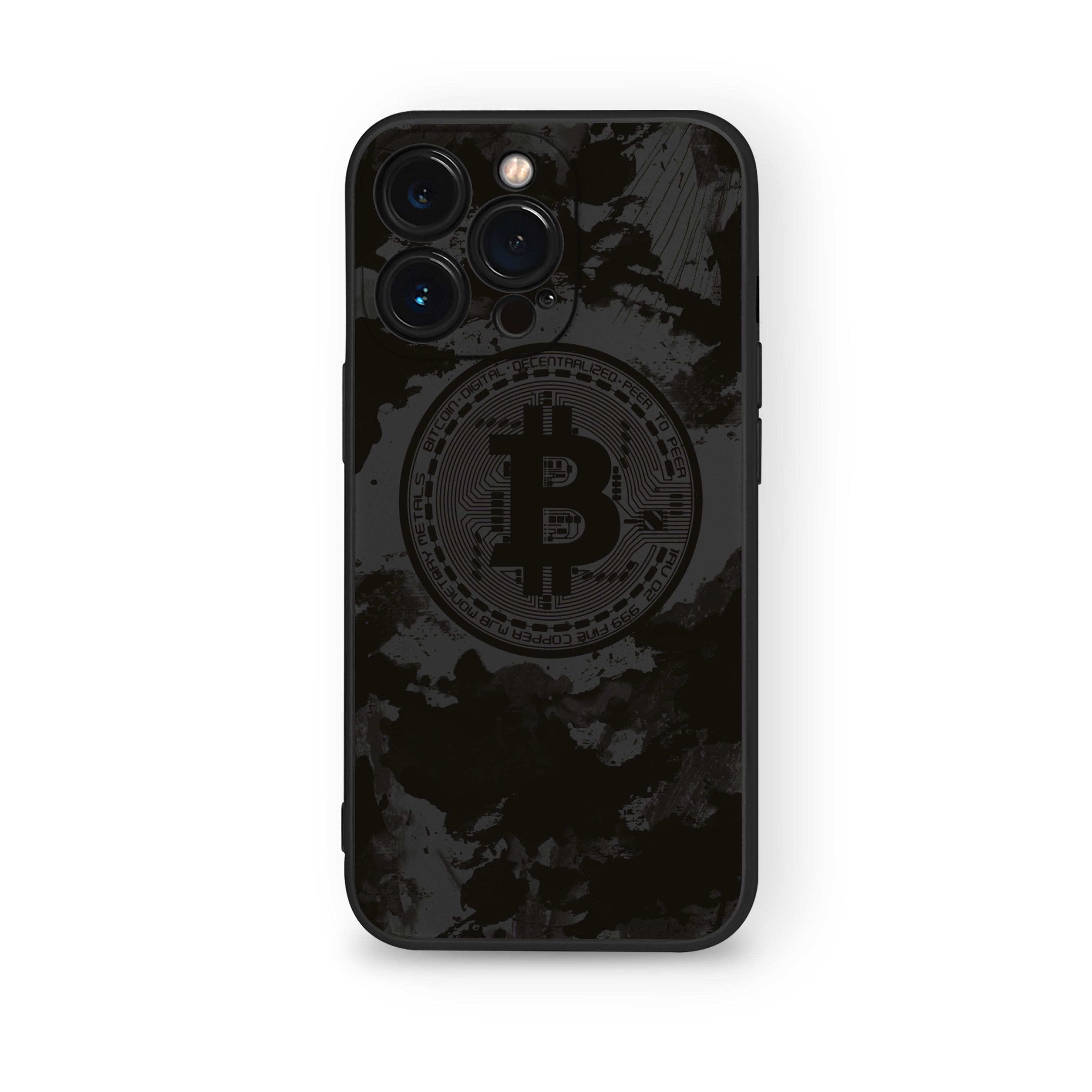 Etui na telefon iPhone Bitcoin Black