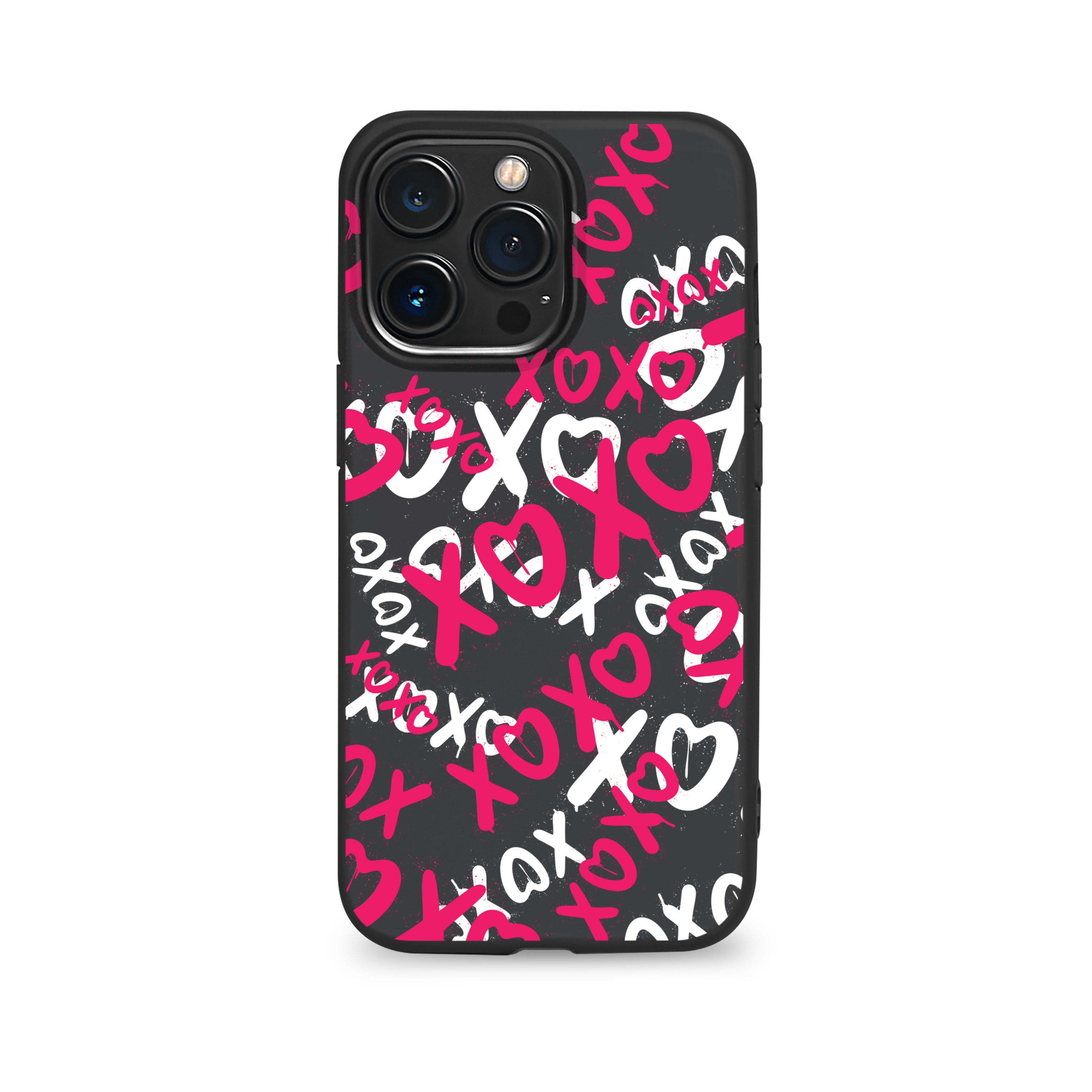 Ho Ho Love phone case for iPhone (Black Premium TPU)