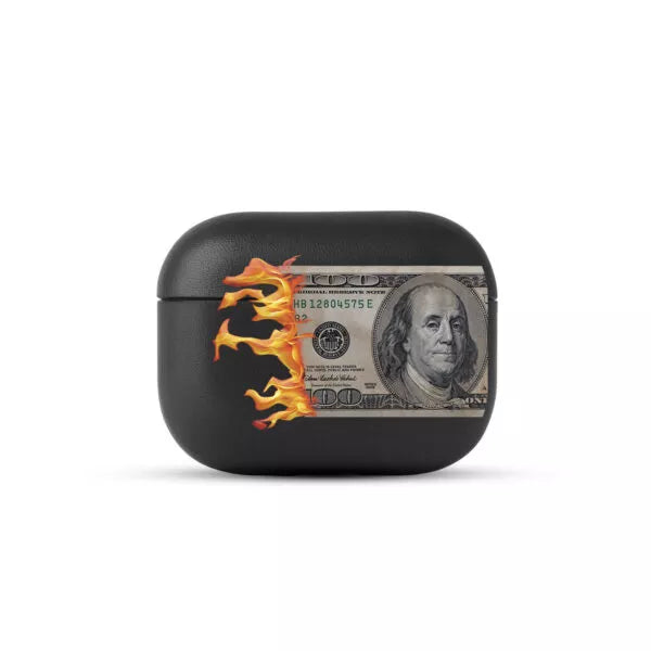 Etui Burning banknote do AirPods